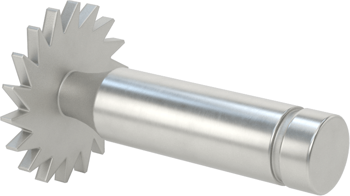 Anahtar Yuvası Uçlu Freze, Kobalt Çelik, 1-1/4“ Çap x 3/32” Kalınlıkta Freze