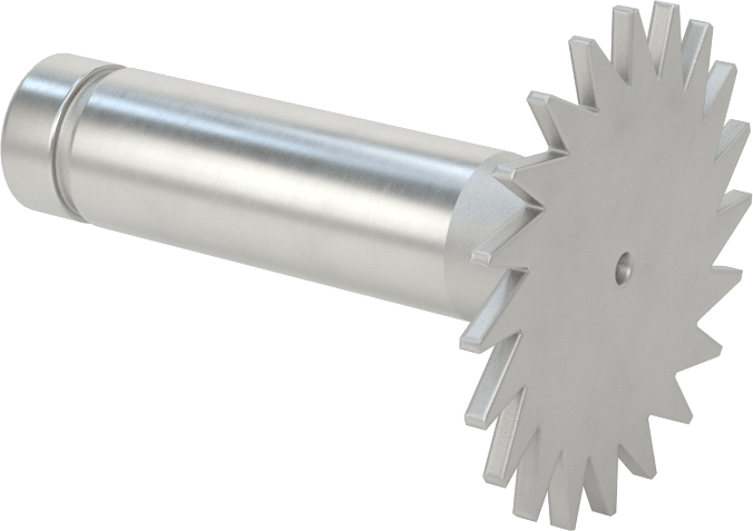 Anahtar Yuvası Uçlu Freze, Kobalt Çelik, 1-1/2“ Çap x 1/16” Kalınlıkta Freze