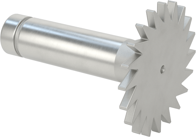 Anahtar Yuvası Uçlu Freze, Kobalt Çelik, 1-1/2“ Çap x 3/32” Kalınlıkta Freze