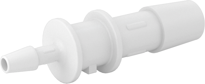 Hava ve Su için Sıkı Sızdırmaz Dikenli Boru Bağlantı Parçası, 5/16“ x 1/8” Boru İç Çapı için Naylon Redüktör, Beyaz