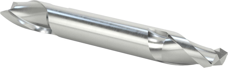 İki Freze Uçlu Kobalt Çelik Kare Uçlu Freze, Kaplamasız, 2 Yiv, 5/8" Freze Çapı, 5/8" Şaft Çapı