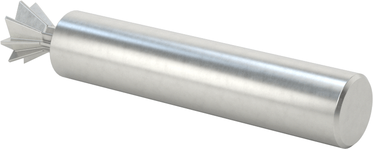 Kırlangıç Kuyruğu Uçlu Freze, Kobalt Çelik, 60 Derece Pah, 3/8" Freze Çapı