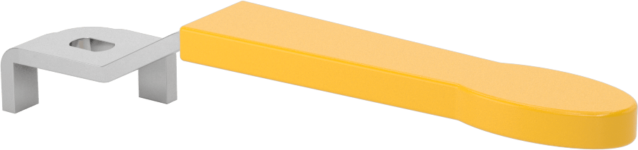 Sürtme Kolu, S95E41 numaralı Akış Kontrol Vanası için, 4-3/4" Uzunluk