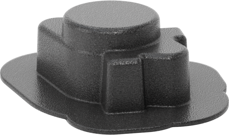 Rulman Koruyucu, İki Cıvatalı Montajlı Rulman için, 4-11/16" x 2-5/8", ABS