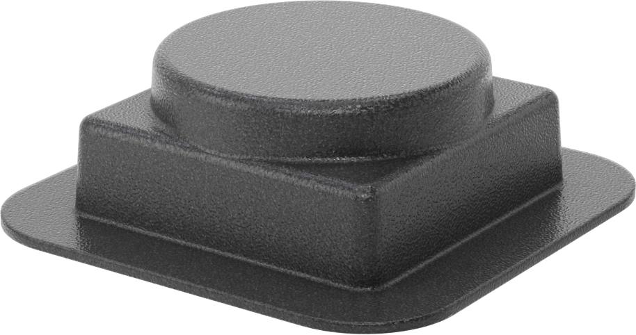 Rulman Koruyucu, Dört Cıvatalı Montajlı Rulmanlar için, 4" x 4", ABS