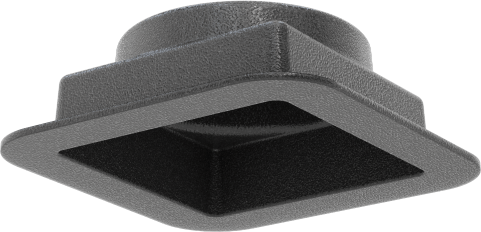 Rulman Koruyucu, Dört Cıvatalı Montajlı Rulmanlar için, 4-1/2" x 4-1/2", ABS