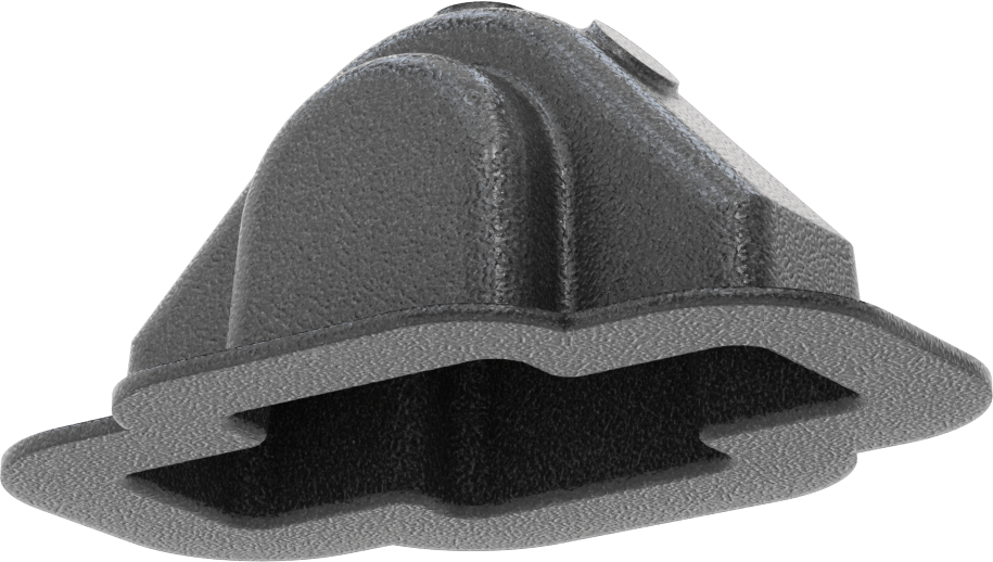 Rulman Koruyucu, Standart Rulman için, 5-5/8" x 1-1/2", Siyah, ABS