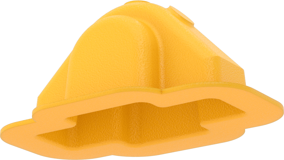 Rulman Koruyucu, Standart Rulman için, 5-5/8" x 1-1/2", Sarı, ABS