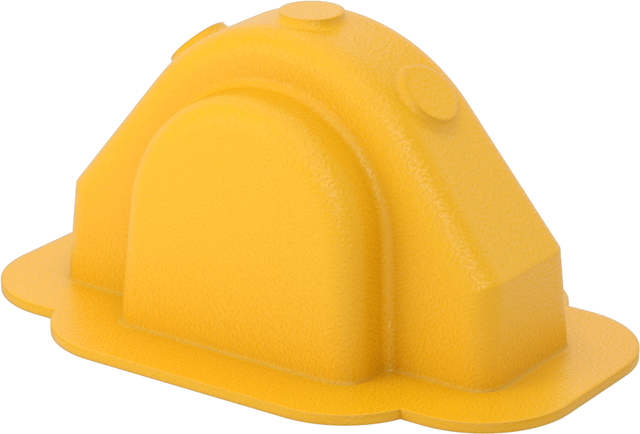 Rulman Koruyucu, Standart Rulman için, 6-3/8" x 1-5/8", Sarı, ABS