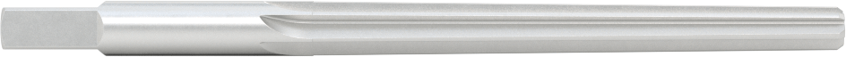 Konik Pimli Delikler için Kare Şaftlı Rayba, Düz Yiv, 0,2604“ x 0,2071” Rayba Çapı