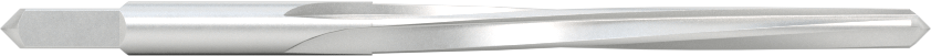 Konik Pimli Delikler için Kare Şaftlı Rayba, Spiral Yiv, 0,1462 inç x 0,1137 inç Rayba Çapı