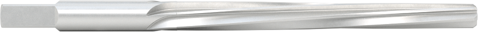 Konik Pimli Delikler için Kare Şaftlı Rayba, Spiral Yiv, 0,2604“ x 0,2071” Rayba Çapı