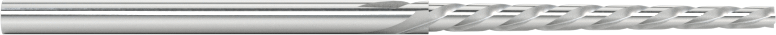 Konik Pimli Delikler için Yuvarlak Şaftlı Rayba, Heliks Oluk, 0,0666“ x 0,0497” Rayba Çapı