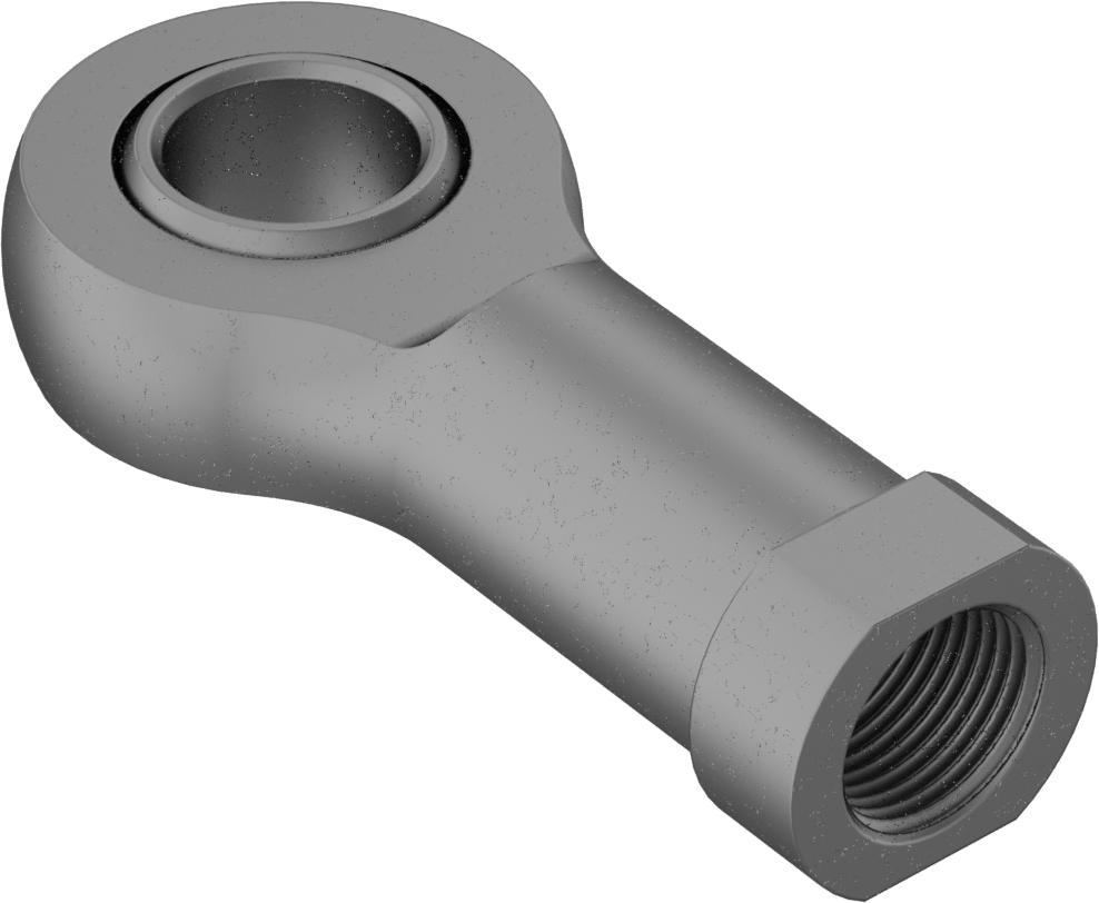 Mil. Spec. Küresel Mafsal Çubuk Ucu, 7/8"-14 İç Diş, Sağ El