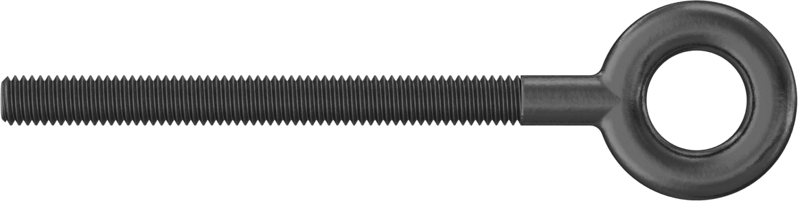 Dövme Galvanizli Çelik Gerdirme, Sadece Göz Uçlu Bağlantı Parçası, 3/8"-16 Sağ Diş