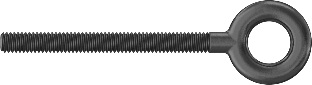 Dövme Galvanizli Çelik Gerdirme, Sadece Göz Uçlu Bağlantı Parçası, 5/16"-18 Sol Dişli