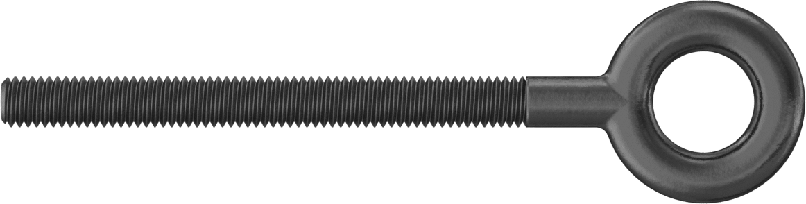 Dövme Galvanizli Çelik Gerdirme, Sadece Göz Uçlu Bağlantı Parçası, 3/8"-16 Sol Dişli