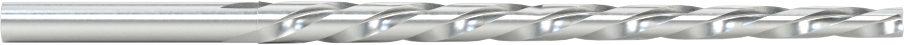 Konik Pimli Delikler için Yuvarlak Şaftlı Rayba, Heliks Oluk, 4,1600 mm x 2,9000 mm Rayba Çapı
