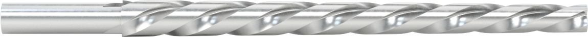 Konik Pimli Delikler için Yuvarlak Şaftlı Rayba, Heliks Oluk, 13,1600 mm x 9,9000 mm Rayba Çapı