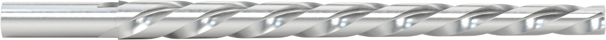 Konik Pimli Delikler için Yuvarlak Şaftlı Rayba, Heliks Oluk, 15,7400 mm x 11,8600 mm Rayba Çapı