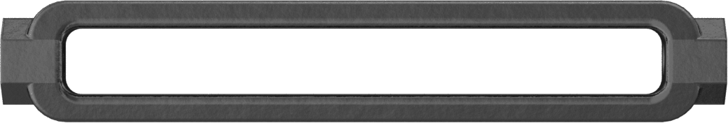 Galvanizli Çelik Gerdirme Somunu, Kaldırma Amaçlı Değildir, Sadece Gövde, 1/4"-20 Diş, 4" Maksimum Ayarlanabilir