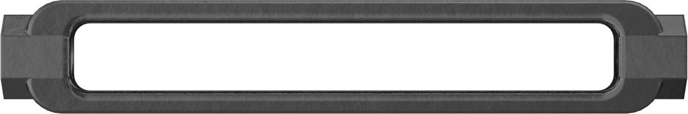 Galvanizli Çelik Gerdirme Somunu, Kaldırma Amaçlı Değildir, Sadece Gövde, 1/2"-13 Diş, 6" Maksimum Ayarlanabilir