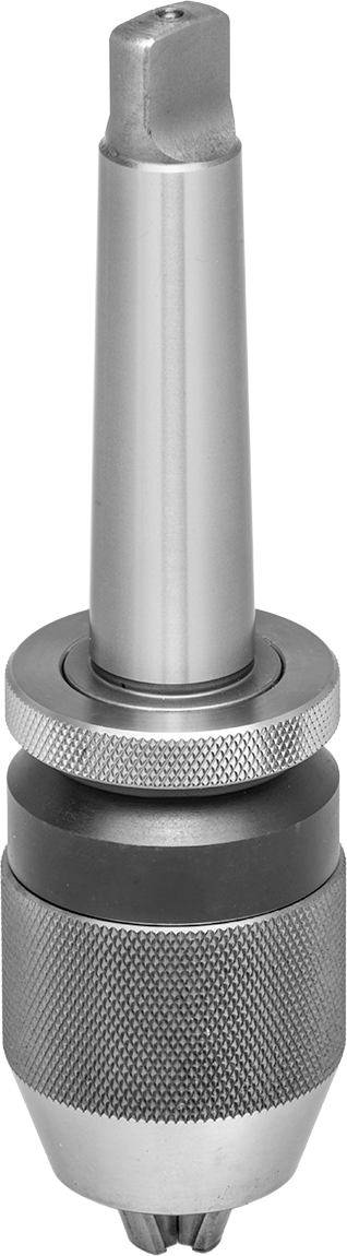Entegre Mil ile Anahtarsız Matkap Mandreni, 3 Numaralı Morse Konik, 1/8“-5/8” Uç Şaft Boyutu için