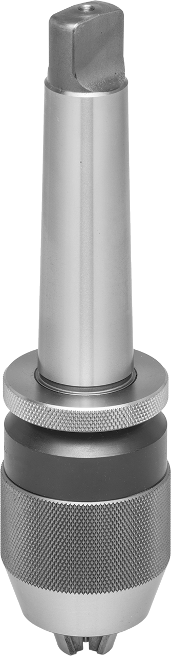 Entegre Mil ile Anahtarsız Matkap Mandreni, #4 Morse Konik, Albrecht #Cp160-4mT, 1/8“-5/8” Şaft