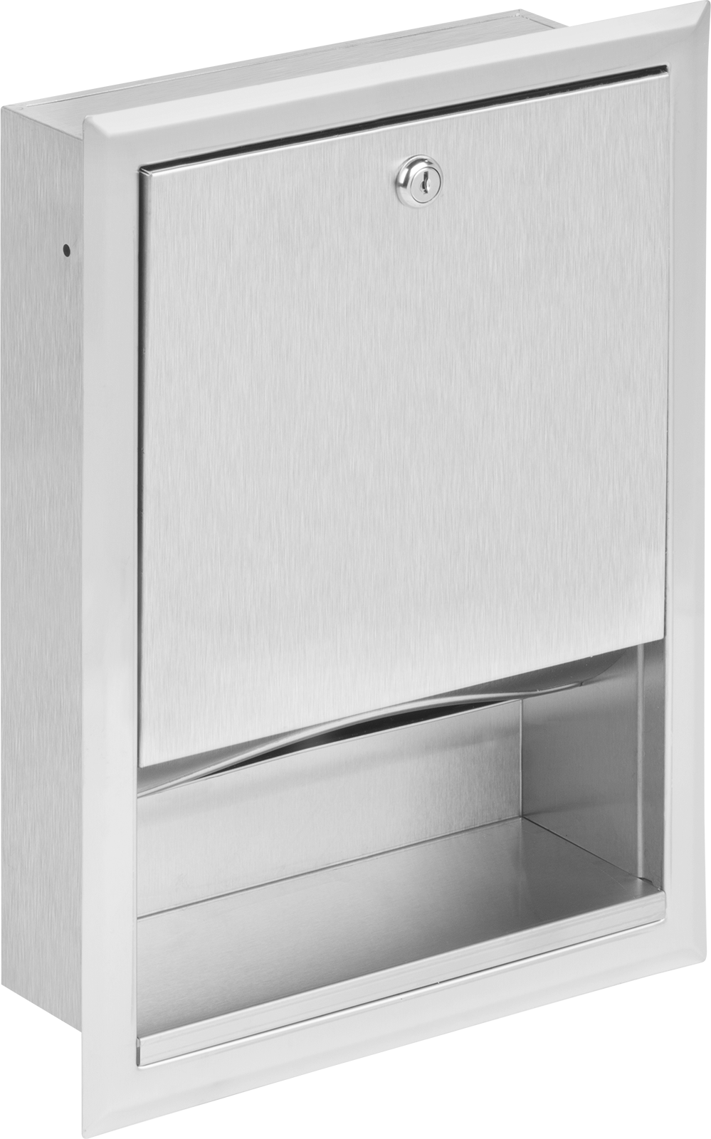 Çok Katlı Kağıt Havlular için Dağıtıcı, 17-3/16" Yükseklik, 12-3/4" Genişlik, 4" Derinlik