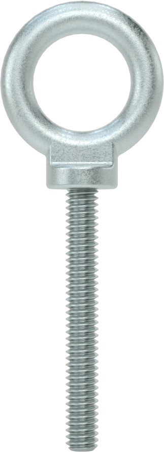 Omuzlu Çelik Halka Cıvata - Kaldırma için, Çinko Kaplamalı, 1/4"-20 Diş Boyutu, 2" Diş Uzunluğu