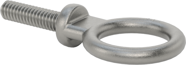 Omuzlu Çelik Halka Cıvata - Kaldırma için, 1/4"-20 Diş Boyutu, 1" Diş Uzunluğu
