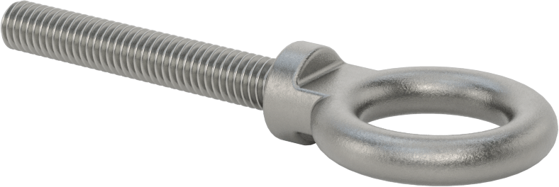 Omuzlu Çelik Halka Cıvata - Kaldırma için, 3/8"-16 Diş Boyutu, 2-1/2" Diş Uzunluğu