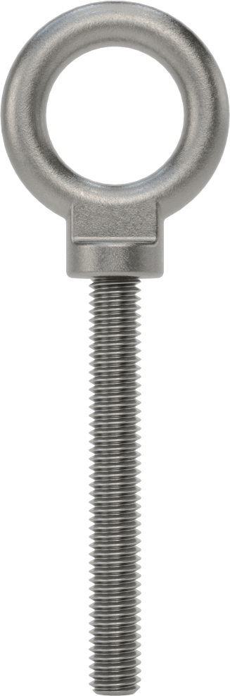 Omuzlu Çelik Halka Cıvata - Kaldırma için, 3/8"-16 Diş Boyutu, 3" Diş Uzunluğu