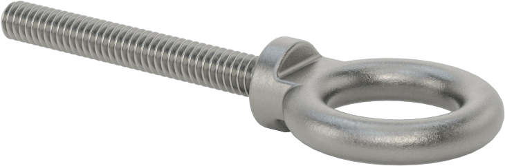 Omuzlu Çelik Halka Cıvata - Kaldırma için, 1/4"-20 Diş Boyutu, 2" Diş Uzunluğu
