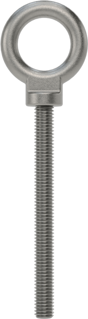 Omuzlu Çelik Halka Cıvata - Kaldırma için, 3/8"-16 Diş Boyutu, 4" Diş Uzunluğu