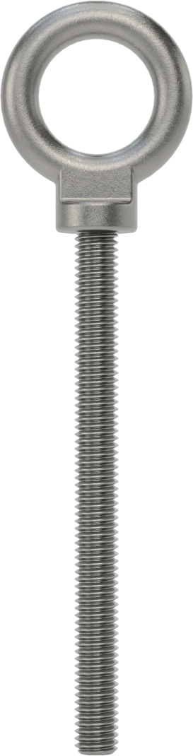 Omuzlu Çelik Halka Cıvata - Kaldırma için, 3/8"-16 Diş Boyutu, 4-1/2" Diş Uzunluğu
