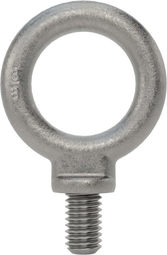 Omuzlu Çelik Halka Cıvata - Kaldırma için, 3/8"-16 Diş Boyutu, 5/8" Diş Uzunluğu