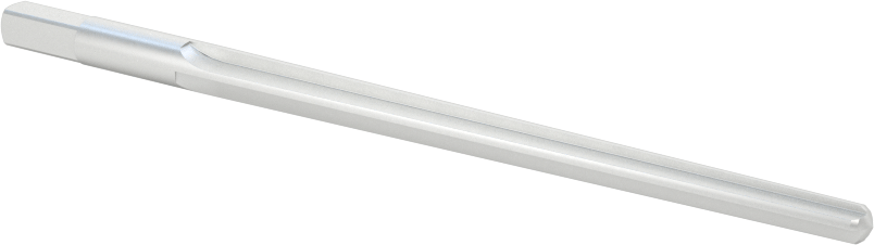 Konik Pimli Delikler için Kare Şaftlı Rayba, Düz Yiv, 4,0600 mm x 2,9000 mm Rayba Çapı