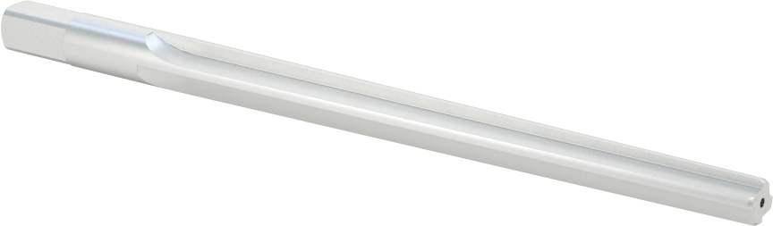 Konik Pimli Delikler için Kare Şaftlı Rayba, Düz Yiv, 6,3600 mm x 4,9000 mm Rayba Çapı