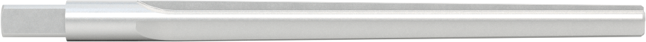 Konik Pimli Delikler için Kare Şaftlı Rayba, Düz Yiv, 6,3600 mm x 4,9000 mm Rayba Çapı