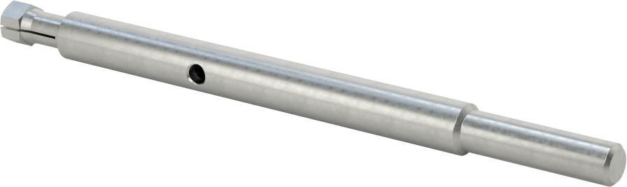 İki Parçalı Uzatma, 1/8" Yuvarlak Şaftlı Matkap Ucu için, 4-1/2" Uzunluk, 5/16" OD