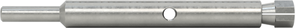 İki Parçalı Uzatma, 11/64" yuvarlak şaftlı matkap ucu için, 4-1/2" Uzunluk, 7/16" OD