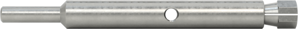İki Parçalı Uzatma, 10 Gauge Yuvarlak Şaftlı Matkap Ucu için, 4-1/2" Uzunluk, 7/16" OD