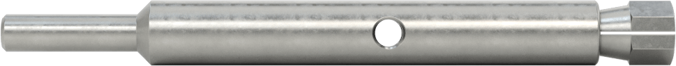 İki Parçalı Uzatma, 13/64" Yuvarlak Şaftlı Matkap Ucu için, 4-1/2" Uzunluk, 7/16" OD