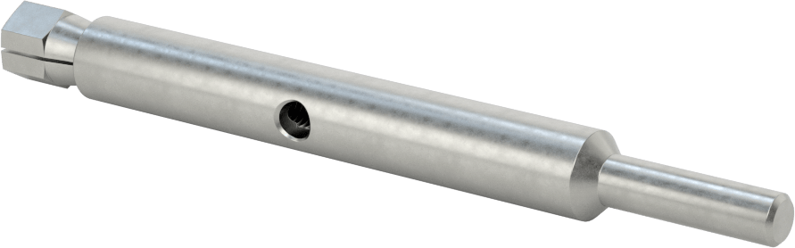 İki Parçalı Uzatma, 15/64" Yuvarlak Şaftlı Matkap Ucu için, 4-1/2" Uzunluk, 7/16" OD