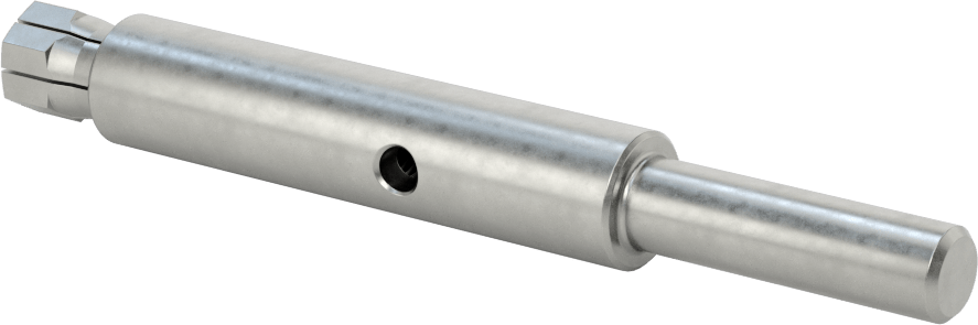 İki Parçalı Uzatma, 1/4" Yuvarlak Şaftlı Matkap Ucu için, 4-1/2" Uzunluk, 9/16" OD