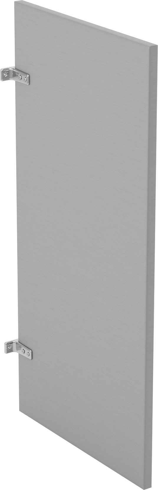 Boyalı Çelik Pisuar Bölmesi, Duvara Asılan, 48“ Yükseklik x 1” Genişlik x 24" Derinlik Toplam