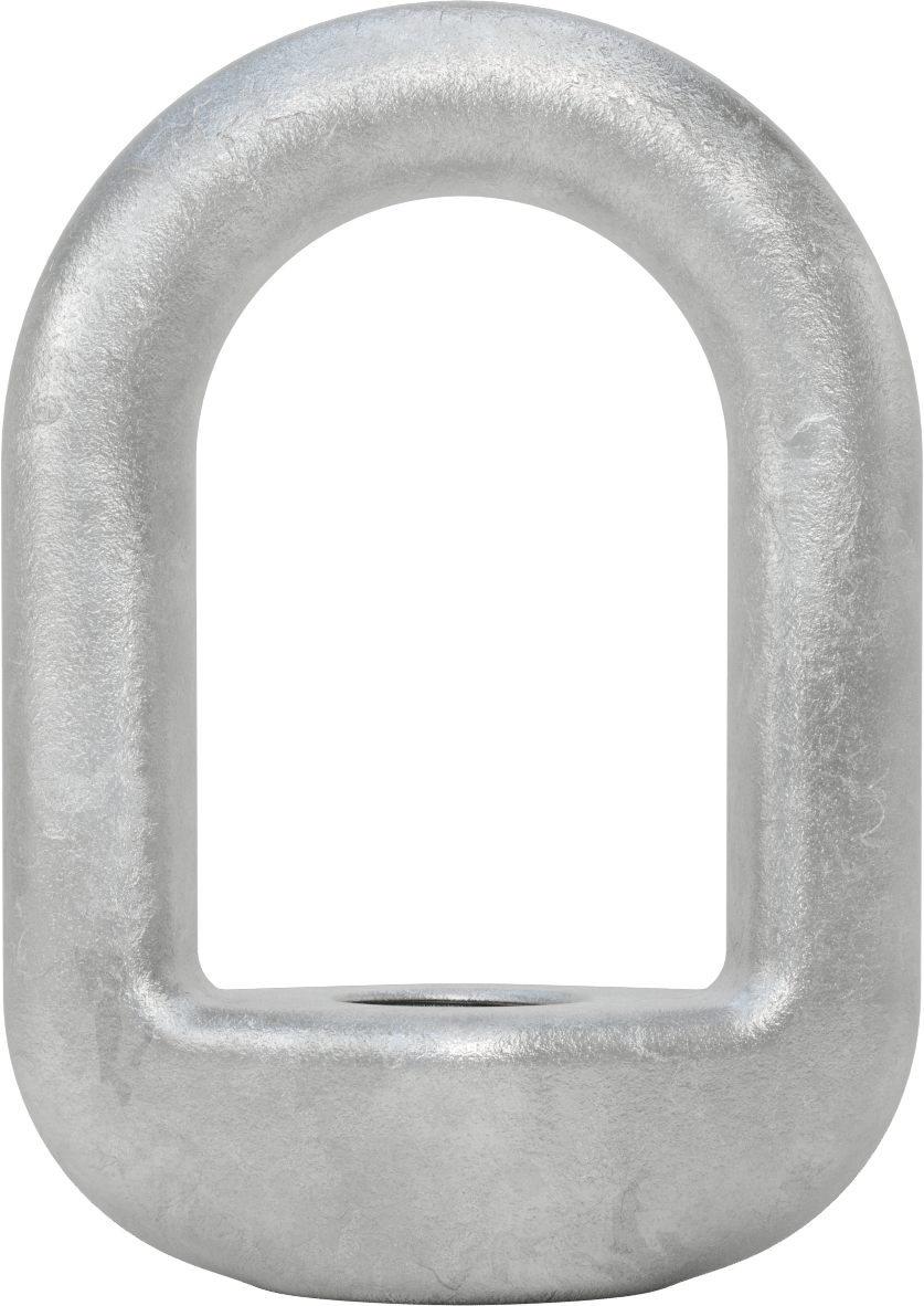 Galvanizli Çelik Halka Somun - Kaldırma için, 2"-4-1/2 Diş Boyutu