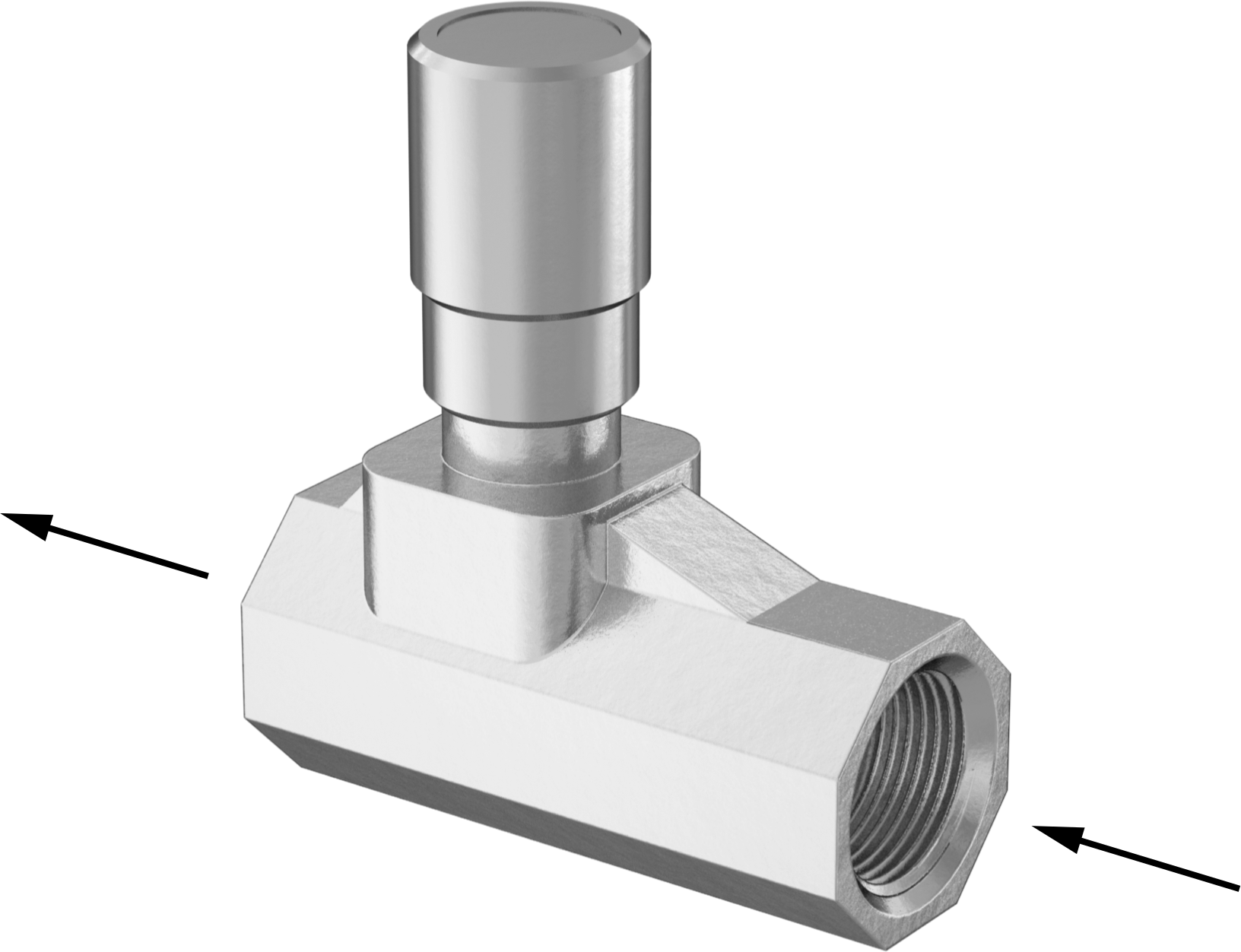 Threaded Female Inlet × Threaded Female Outlet