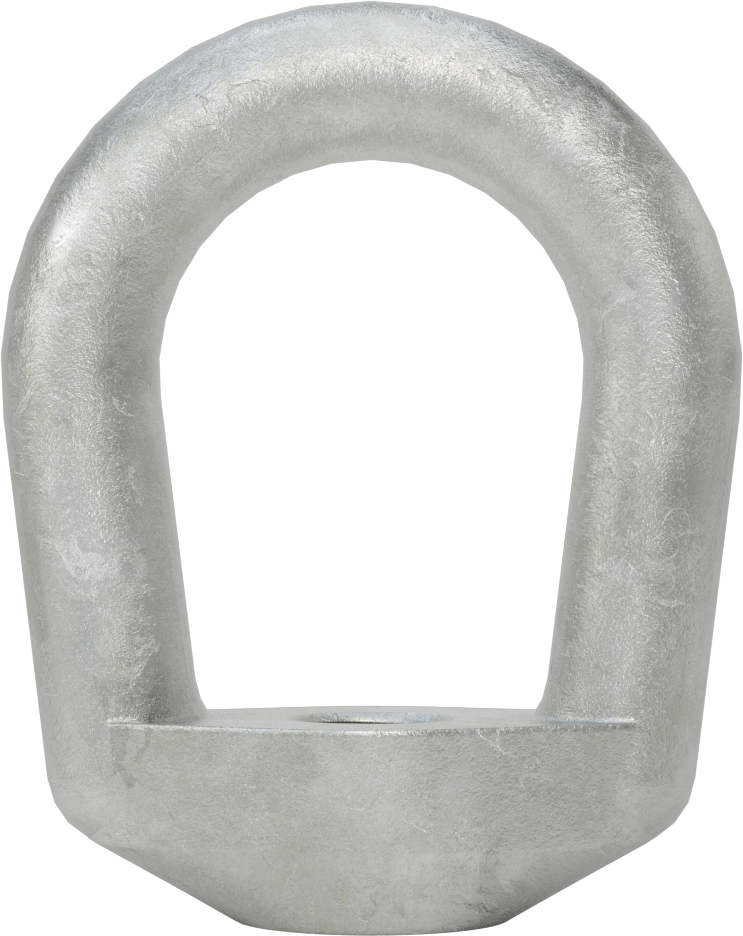 Galvanizli Çelik Halka Somun - Kaldırma için, M20 x 2,5 Diş Boyutu